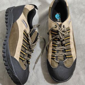 Shimano SH-M033 Bike Cycling Shoes 7.5 Womens SPD Brown Suede Lace Up Outdoor